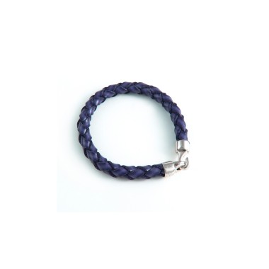 leather bracelet and hook clasp